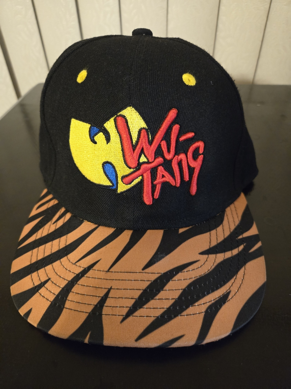 Wu-Tang Clan The Saga Continues Snapback Hat Headgear Classics Tiger Brim